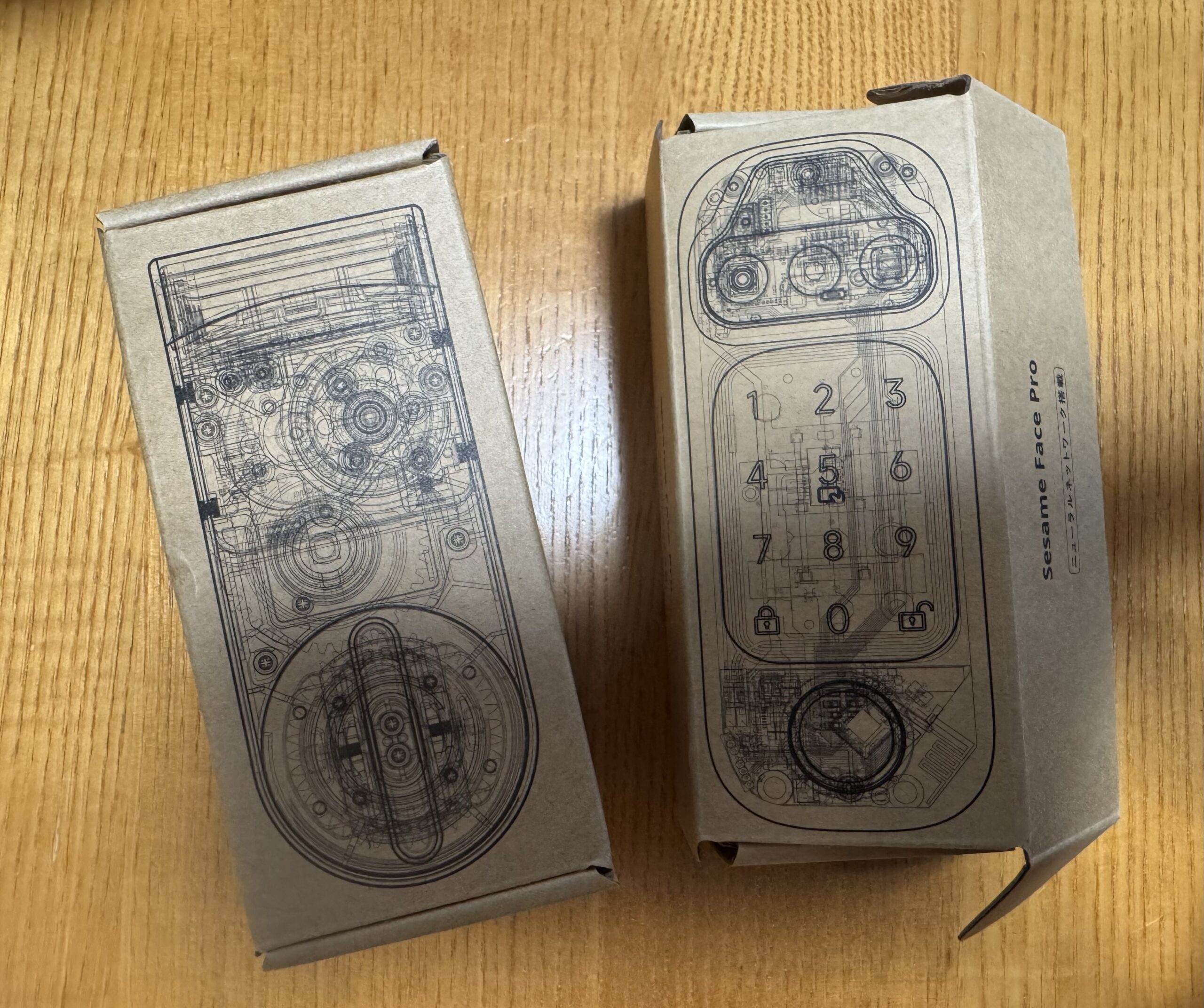 スマートロック外箱